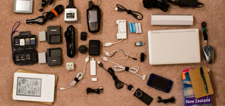 Products, accessories, cables and Adapters required to travel with Technology.