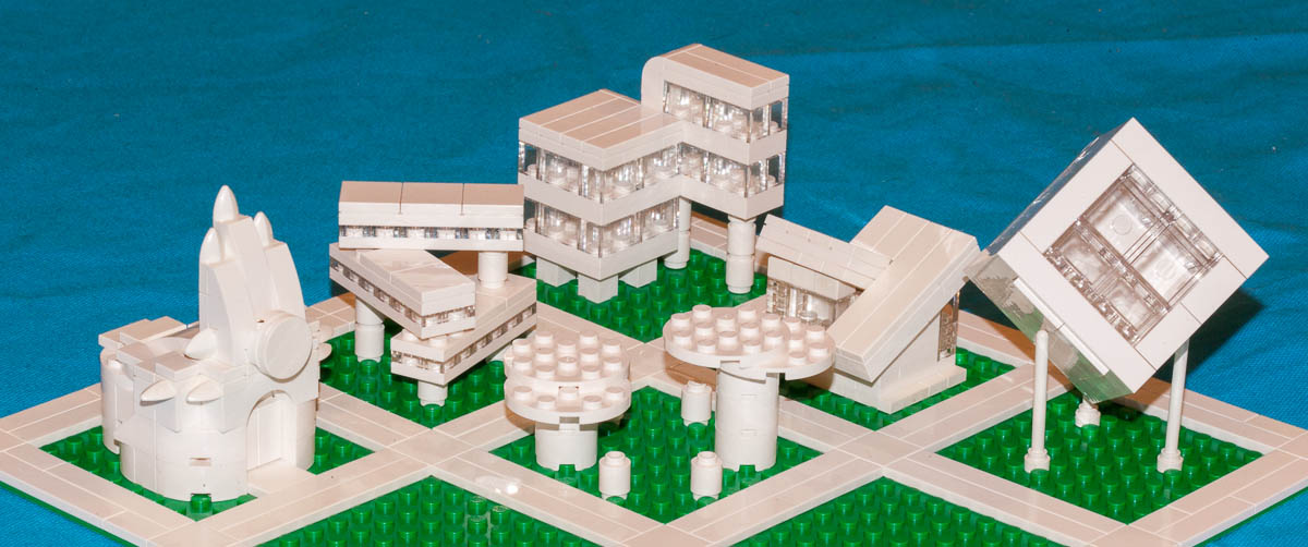 miniature lego city